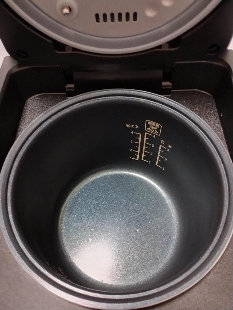 炊飯器 4合 3.0mm厚釜 マイコン式 ブラック YJS-CM072(B)