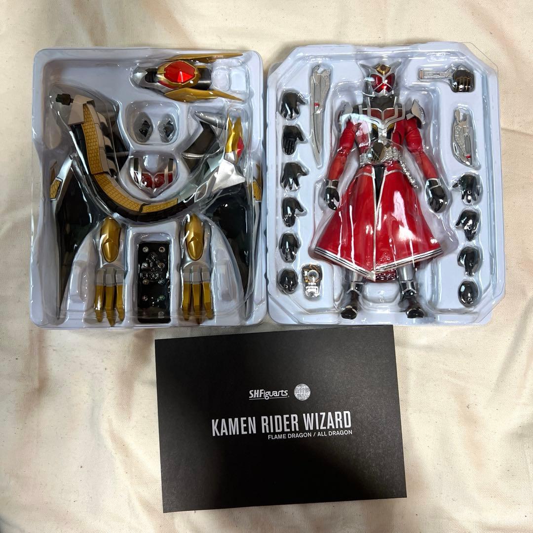 S.H.Figuarts 仮面ライダーウィザードフレイムドラゴン/オールドラゴン