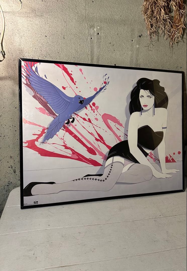 希少　Luis Preciado アートポスター 額入り