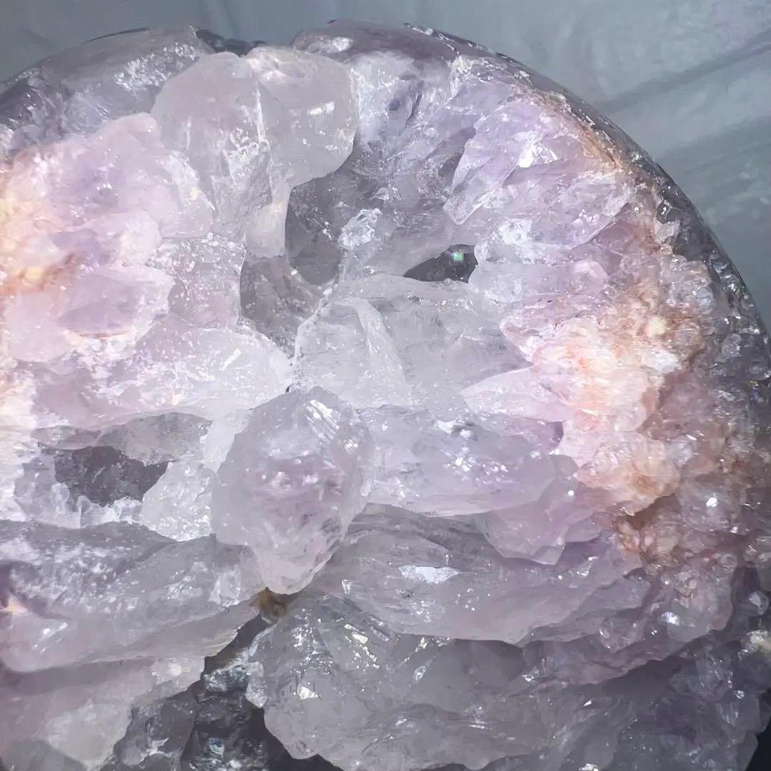 ㉑大玉ピンクアメジスト⭐️桜瑪瑙ピンクアメジスト花瑪瑙⭐️フラワーアゲート⭐️スフィア