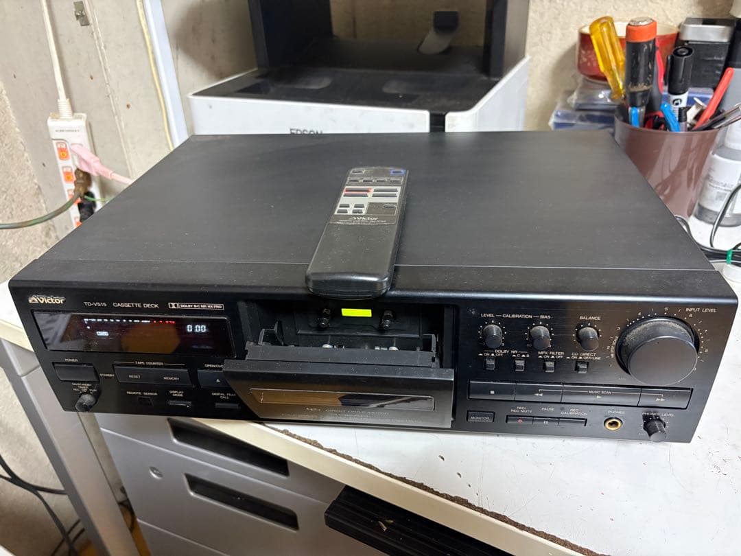 Victor TD-V515 カセットデッキ ビクター