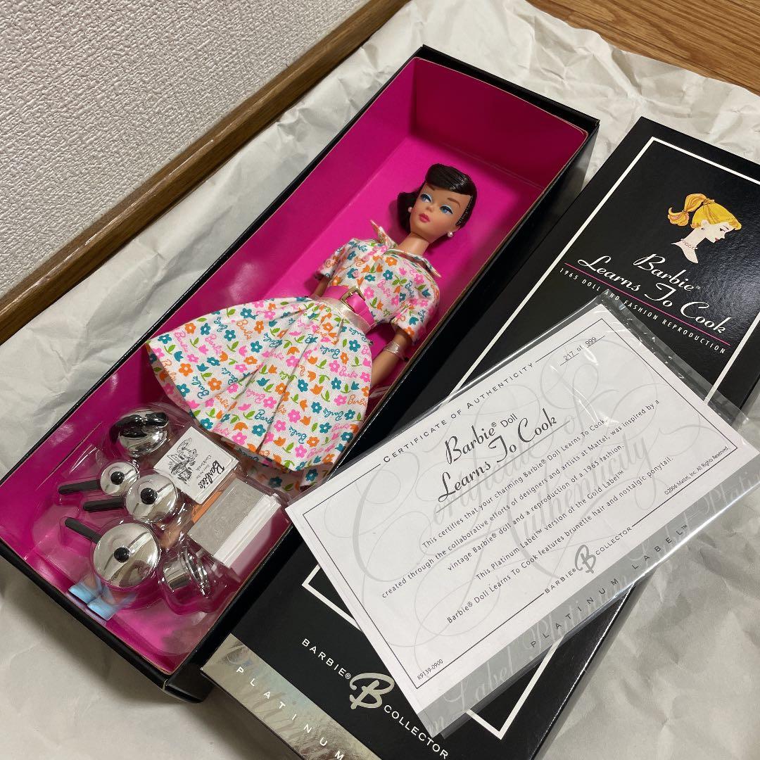 マテル プラチナラベル2006 barbie LEARNS TO COOK