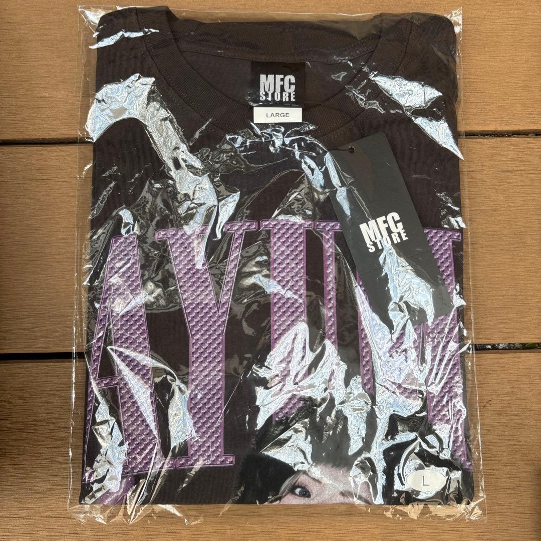 浜崎あゆみ MFC コラボ Tシャツ Lサイズ ブラック
