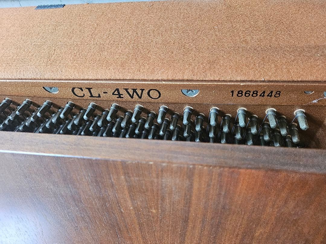 カワイ　CL-4WO　アップライト　ピアノ　88鍵 木目　椅子付き　鑑定済み！