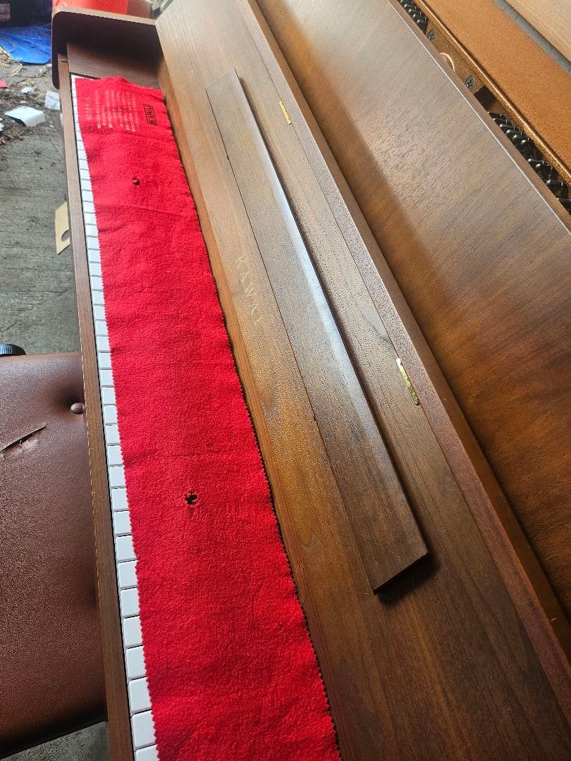 カワイ　CL-4WO　アップライト　ピアノ　88鍵 木目　椅子付き　鑑定済み！