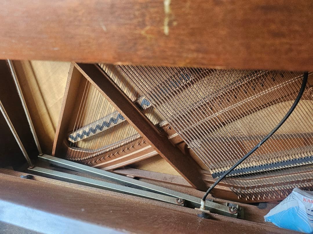 カワイ　CL-4WO　アップライト　ピアノ　88鍵 木目　椅子付き　鑑定済み！