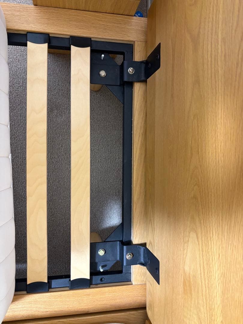 無印良品 木製ベッドフレーム セミシングル 旧タイプ