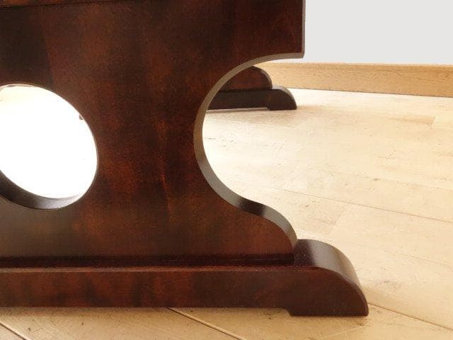 北海道民芸家具　ＨＭ410　座卓　折りたたみ式　ローテーブル　再塗装済　ＵＳＥＤ