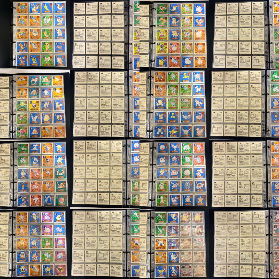 ❶ Pokémon 最強シール烈伝初代 1996 the1st