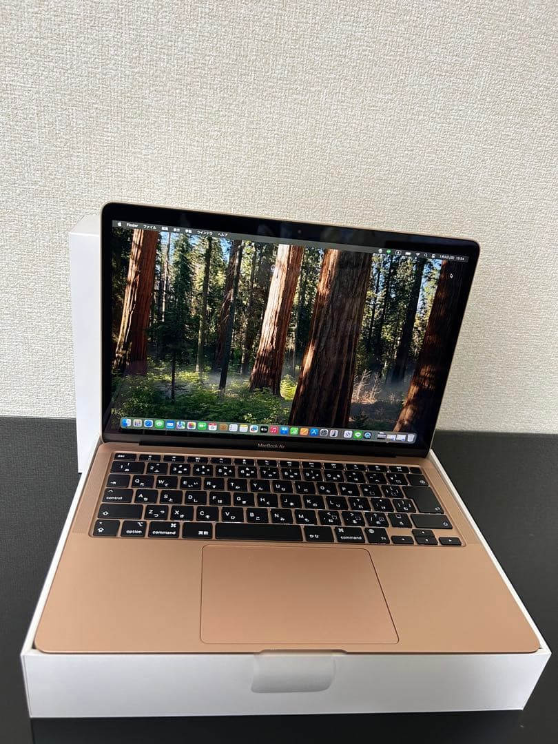 【美品】　MacBook Air 13インチ ゴールド8GB 256G