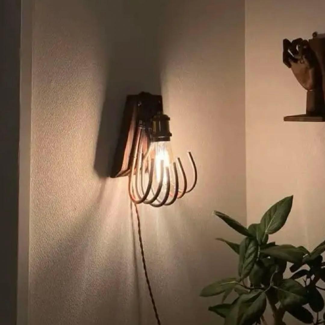 「配管シェードランプ」　アート照明　ハンドメイド　店舗什器