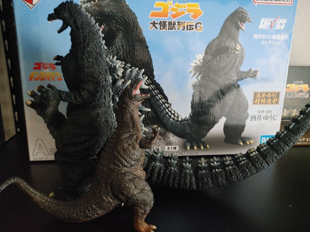 ゴジラ1989 放射熱線バージョン　一番くじ　ムビモン極　他まとめ