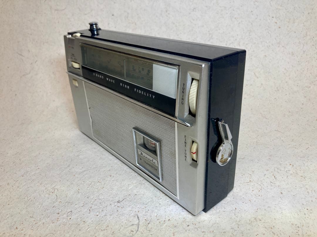 [昭和レトロ] トランジスタラジオ・七欧通信製