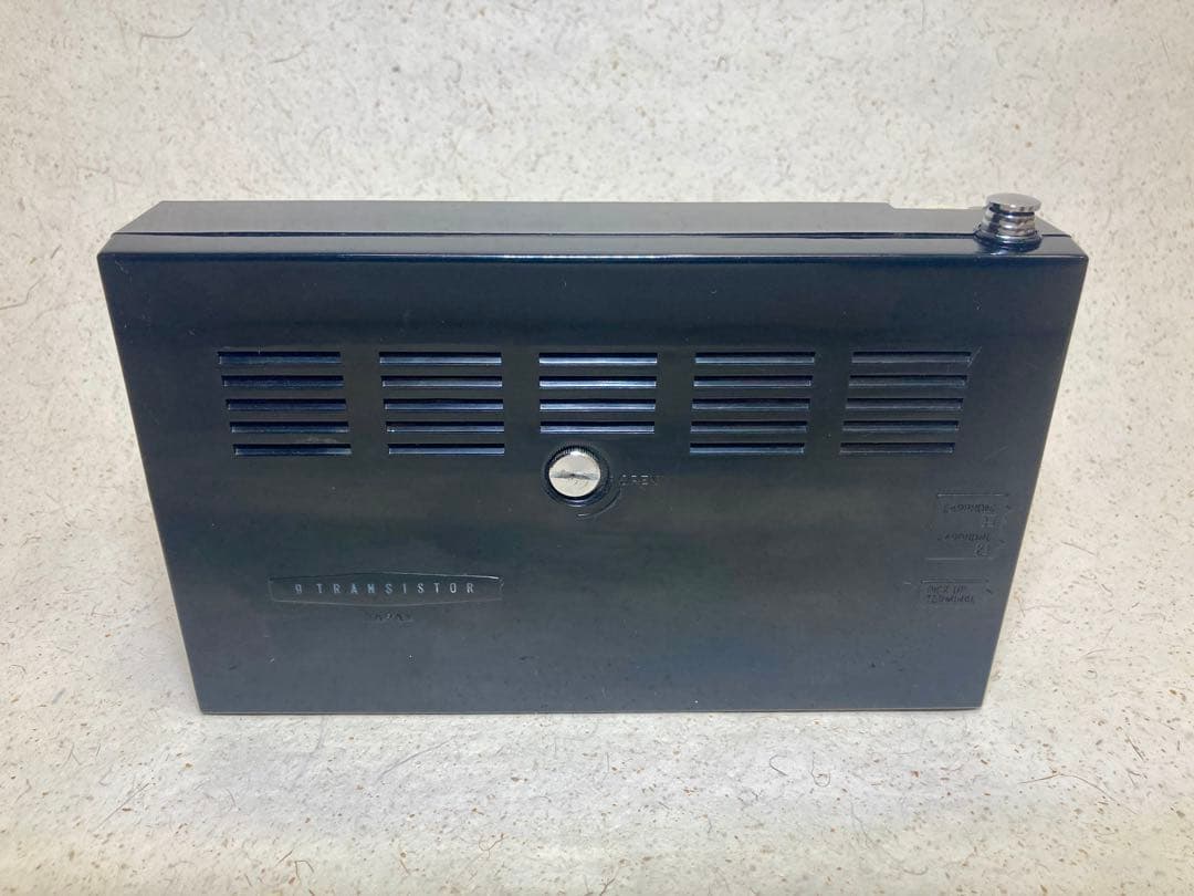 [昭和レトロ] トランジスタラジオ・七欧通信製