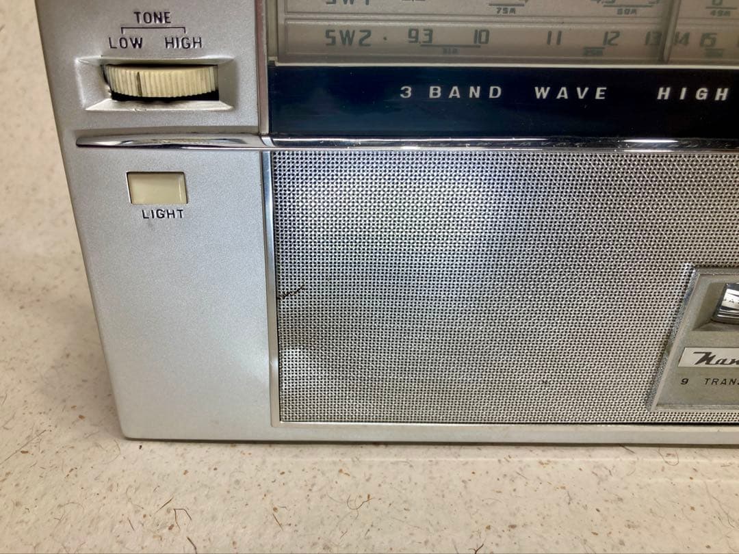 [昭和レトロ] トランジスタラジオ・七欧通信製