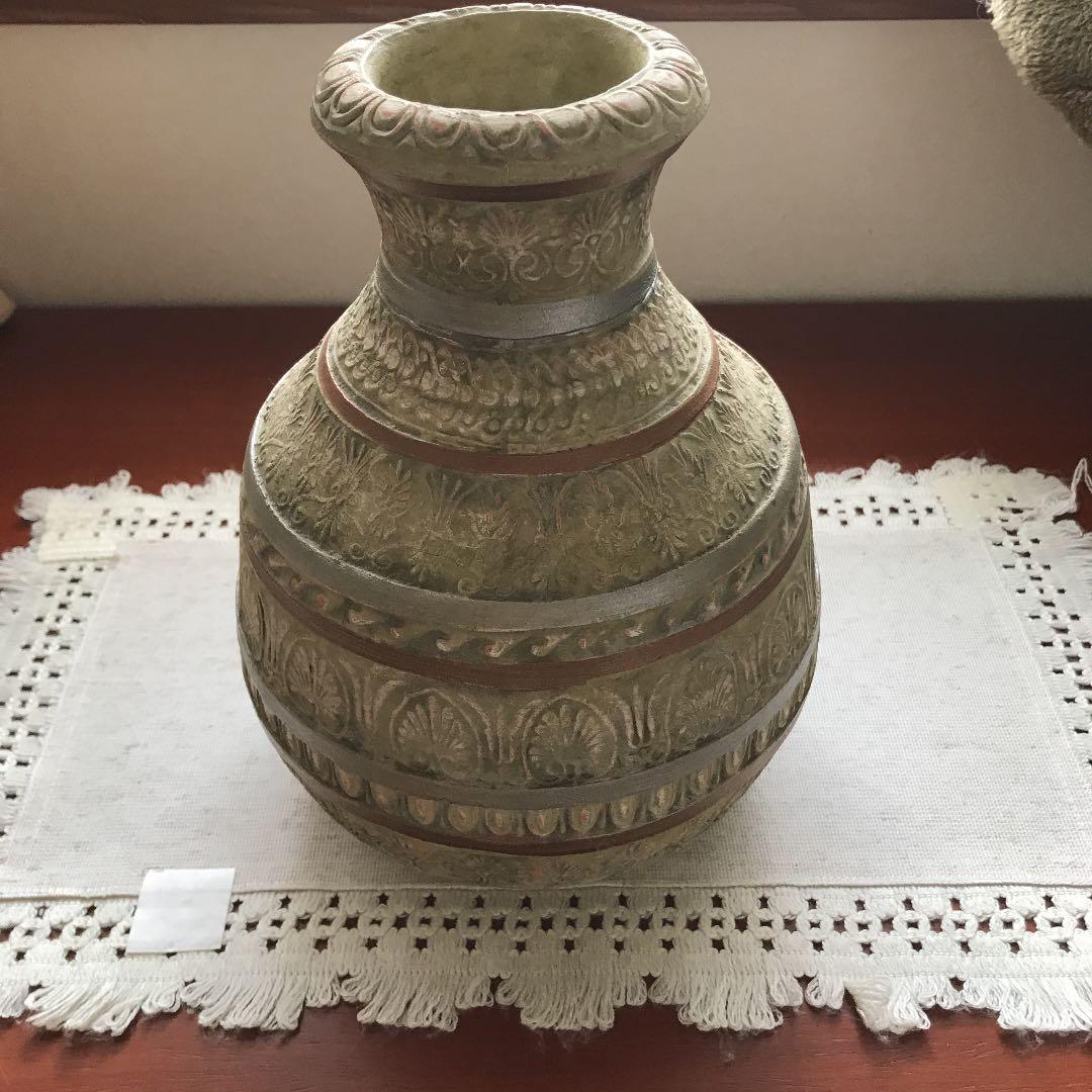 フィリピンアート　花瓶　壺