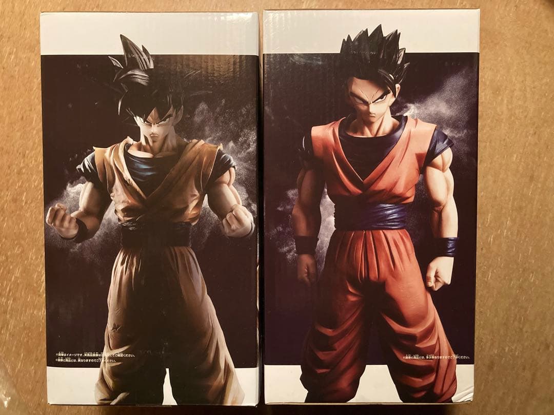 ドラゴンボール グランディスタ 孫悟空 孫悟飯 2種セット 黒髪