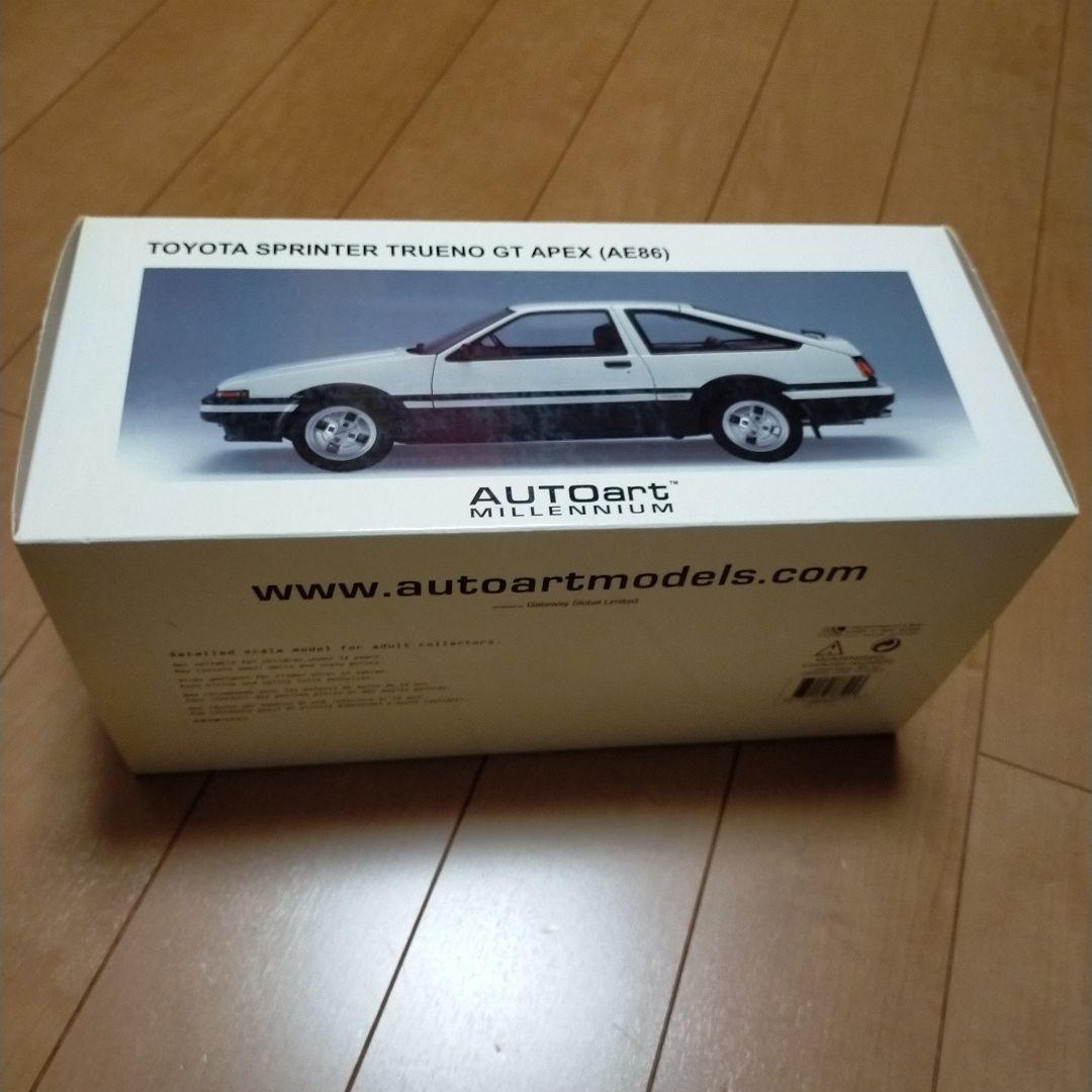AUTOart TOYOTA sprinter trueno 1/18 模型