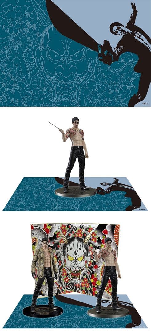 DIGSTA『龍が如く』-激闘-（限定特典付き）フィギュア　真島吾郎　冴島大河