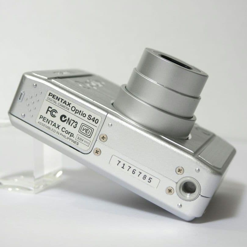 【単3電池駆動】ペンタックス　Optio S40　サンプル画像有　おまけ付き