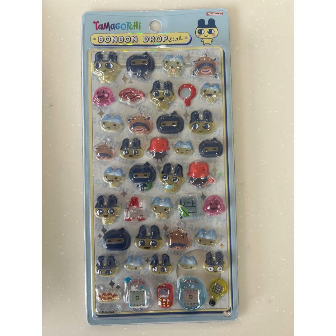 【正規品】ボンボンドロップシール たまごっち 正規品 4種類まとめ売り ボンドロ