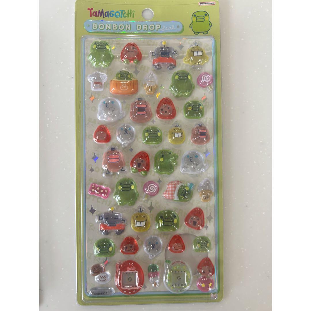 【正規品】ボンボンドロップシール たまごっち 正規品 4種類まとめ売り ボンドロ