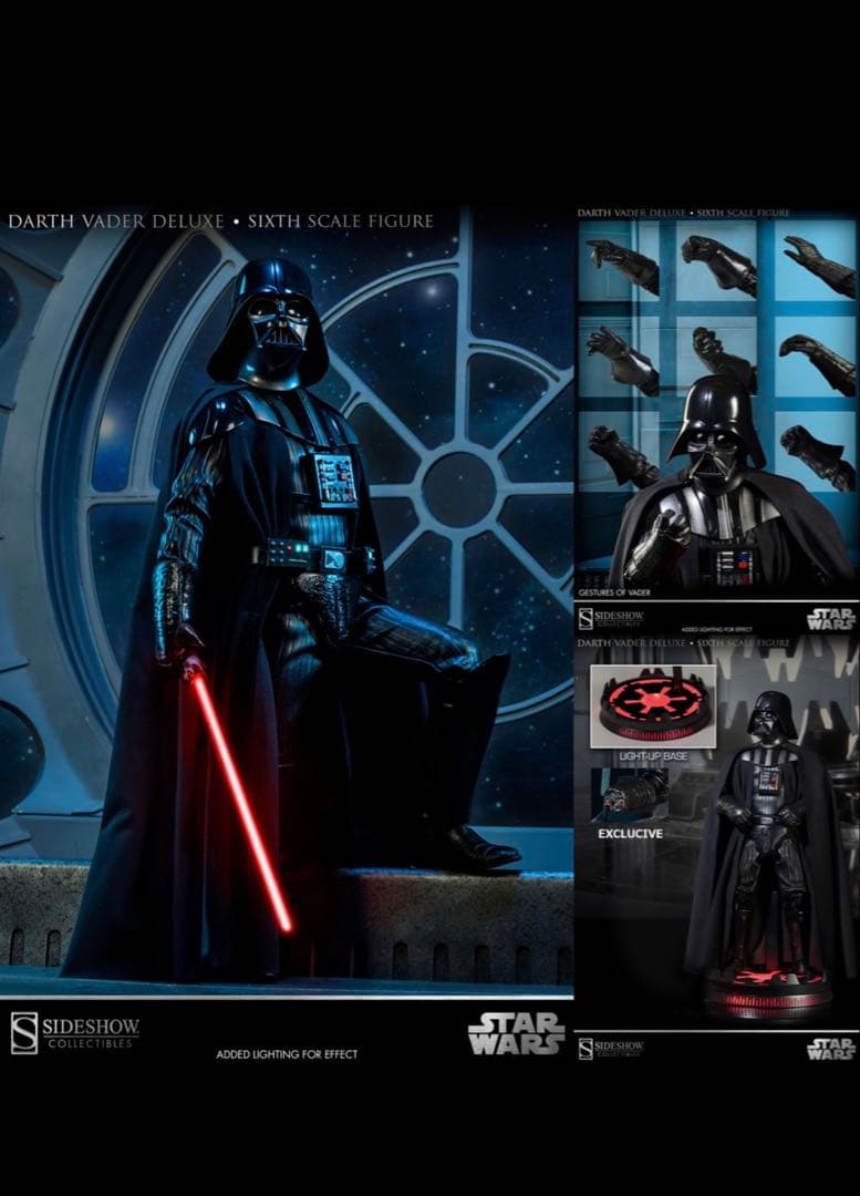 スター・ウォーズ ジェダイの帰還 ダースベイダーSIDESHOW サイドショウ