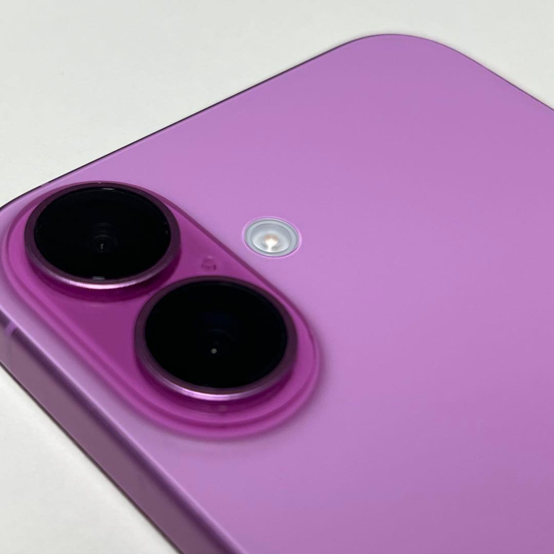 展示デモ型番 BT100% iPhone16 Plus 128GB ピンク