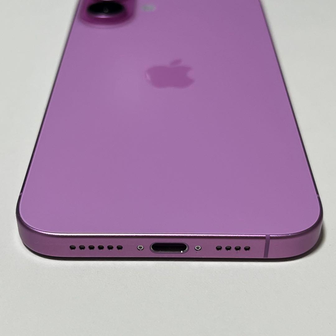 展示デモ型番 BT100% iPhone16 Plus 128GB ピンク