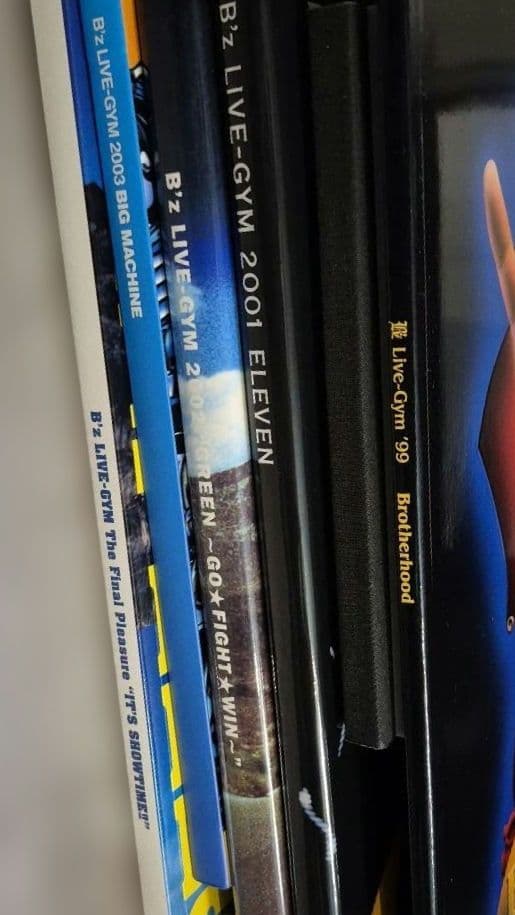 B'z　LIVE-GYM　ツアー　パンフレット　６冊