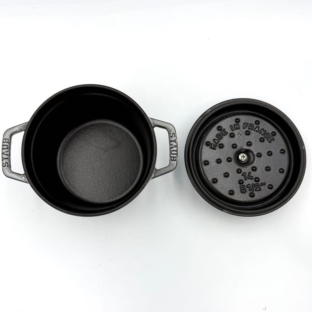 【極美品】STAUB ラ・ココット 14cm