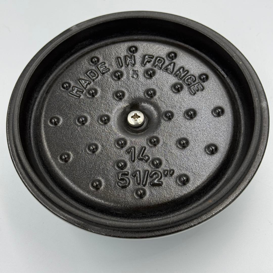【極美品】STAUB ラ・ココット 14cm