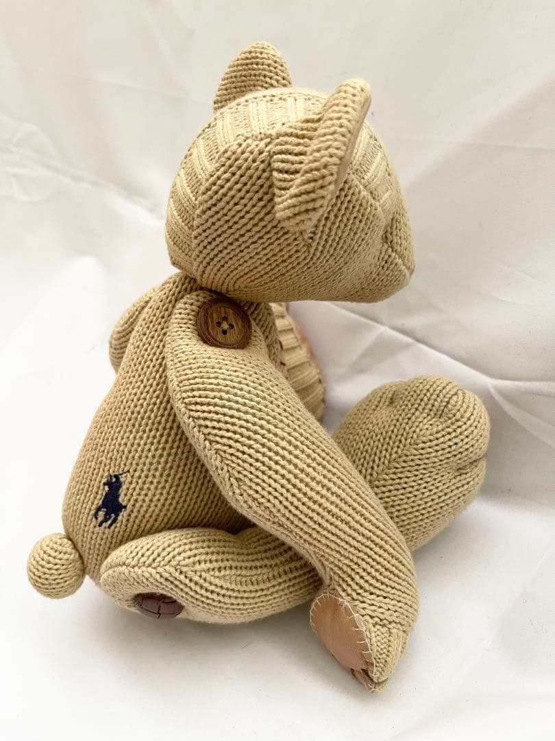 リメイクベア　作家さんベア ラルフローレン　テディベア