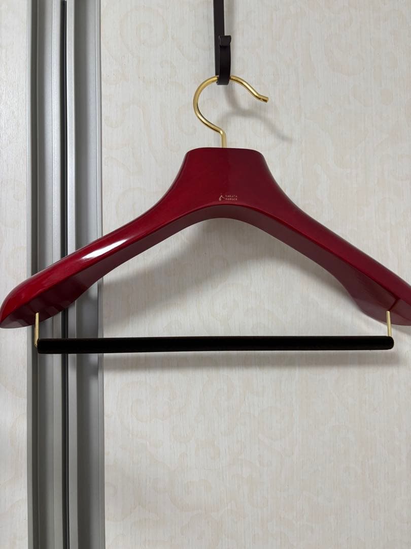 ナカタハンガー　ハンガー＆ブラシセット　未使用美品　名入り