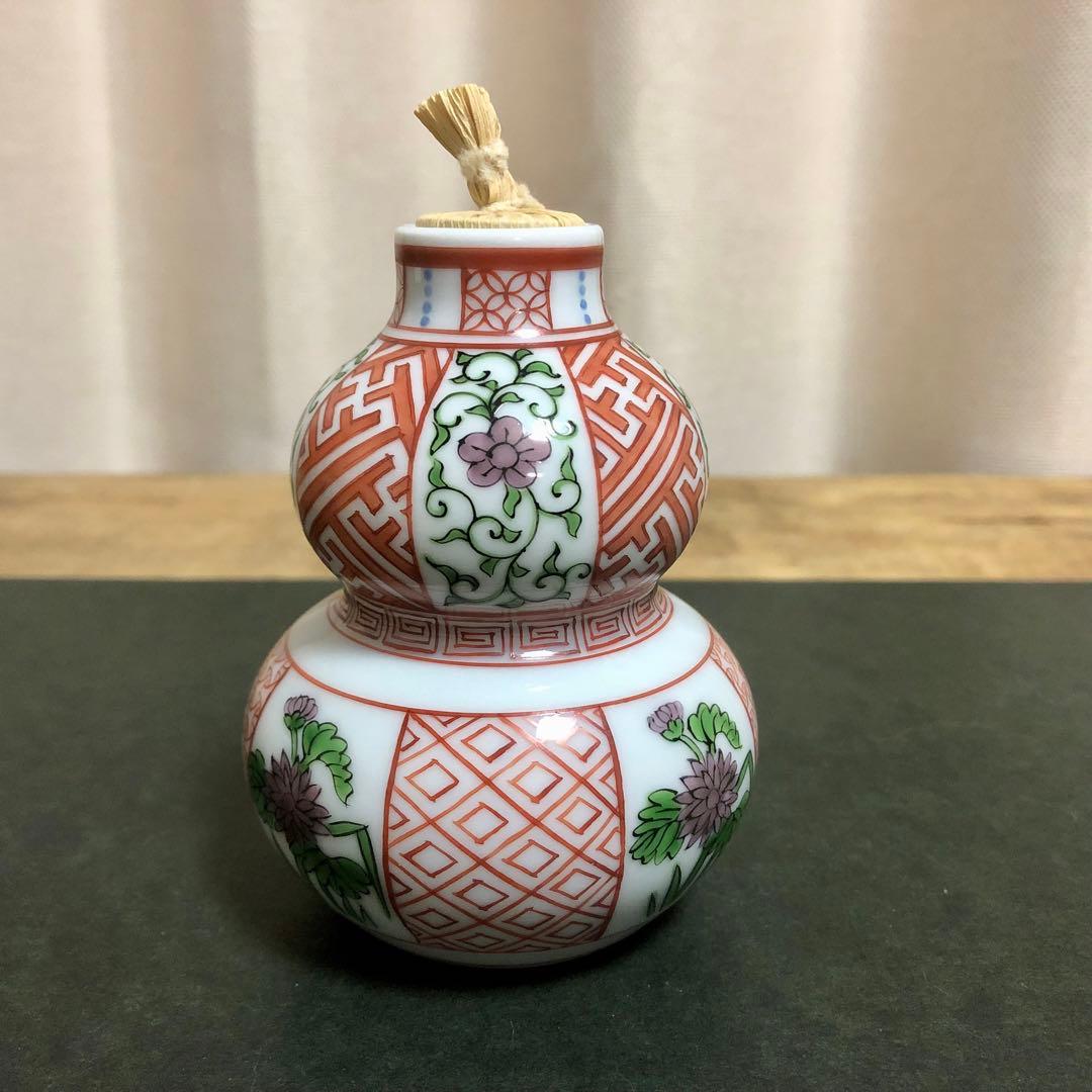 ニ代 清風与平 彩色振出 共箱