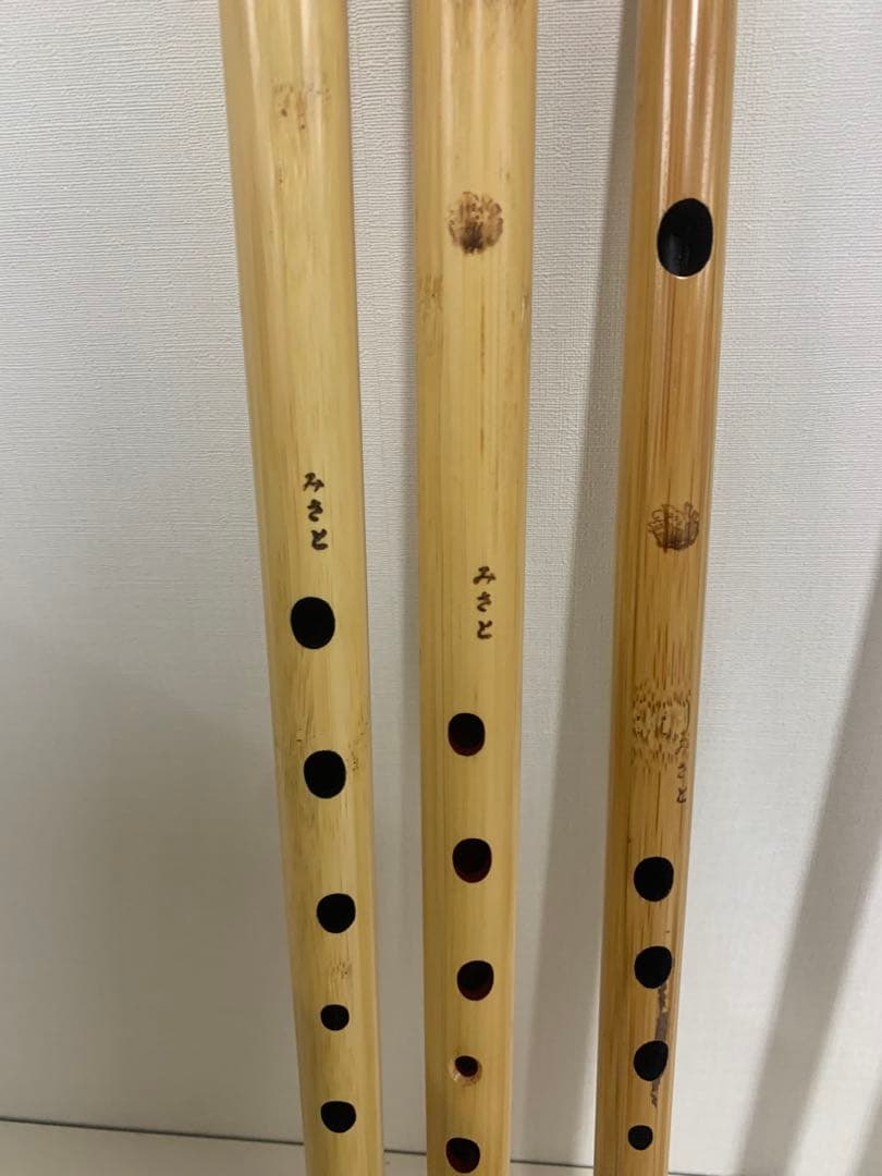 篠笛、みさと笛　5本セット