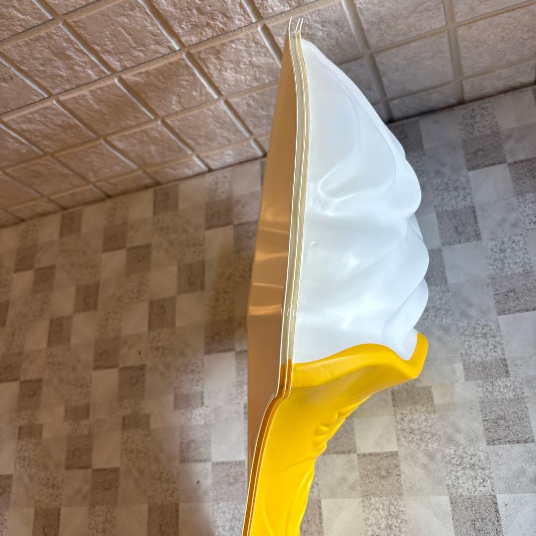 ソフトクリーム 立体看板　NISSEI CONE 3個セット　※バラ売り不可