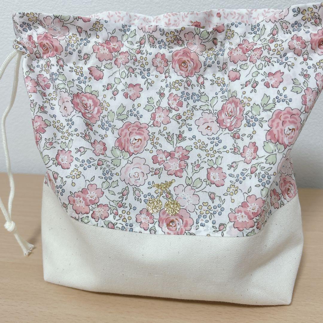 リバティ　お弁当袋　ハンドメイド　035