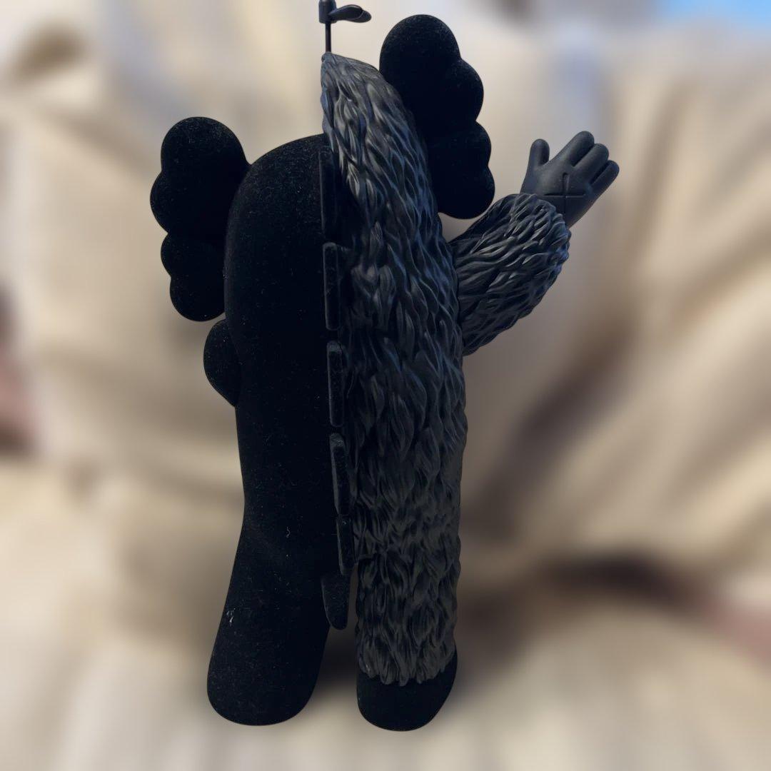 メディコムトイ KAWS カウズ KACHAMUKKU ブラック ガチャピン