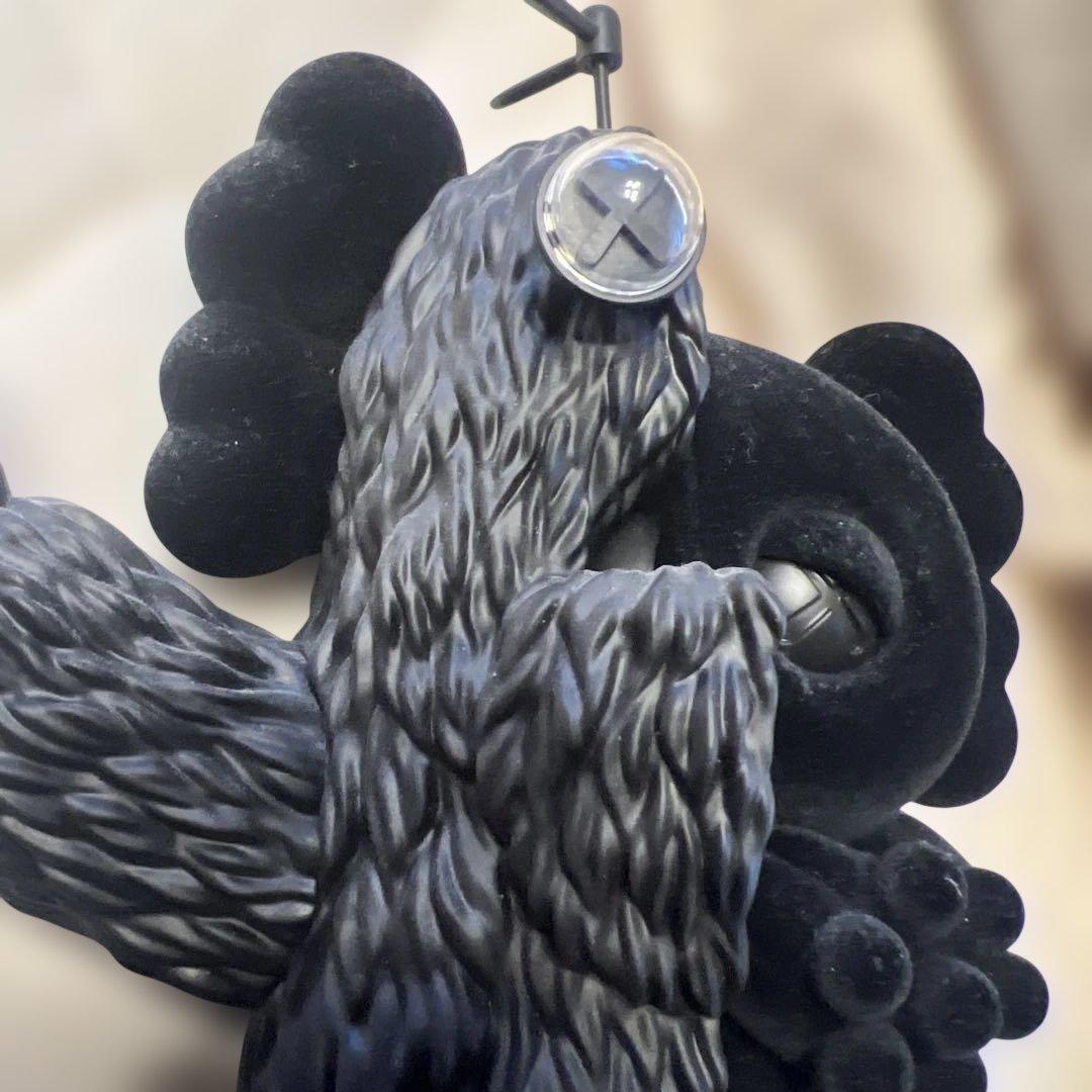 メディコムトイ KAWS カウズ KACHAMUKKU ブラック ガチャピン