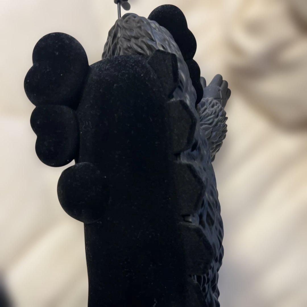 メディコムトイ KAWS カウズ KACHAMUKKU ブラック ガチャピン