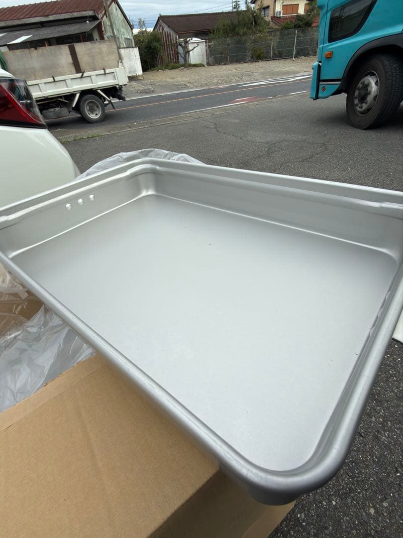 赤尾アルミ　手付番重大　80cm 10個セット（バラ売り相談可）　キッチン