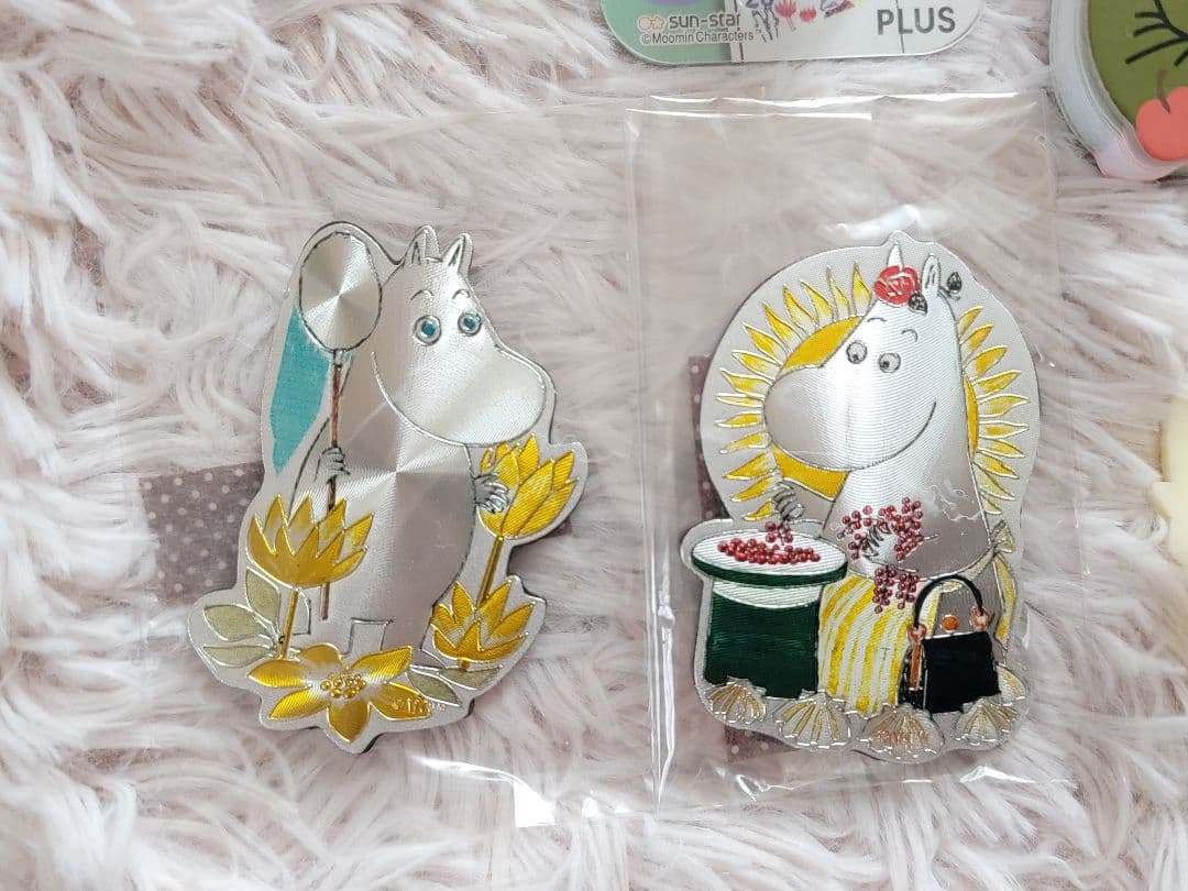 廃盤入手困難超希少・激レアムーミングッズ　ダイカットクリップ・ペン、文房具等