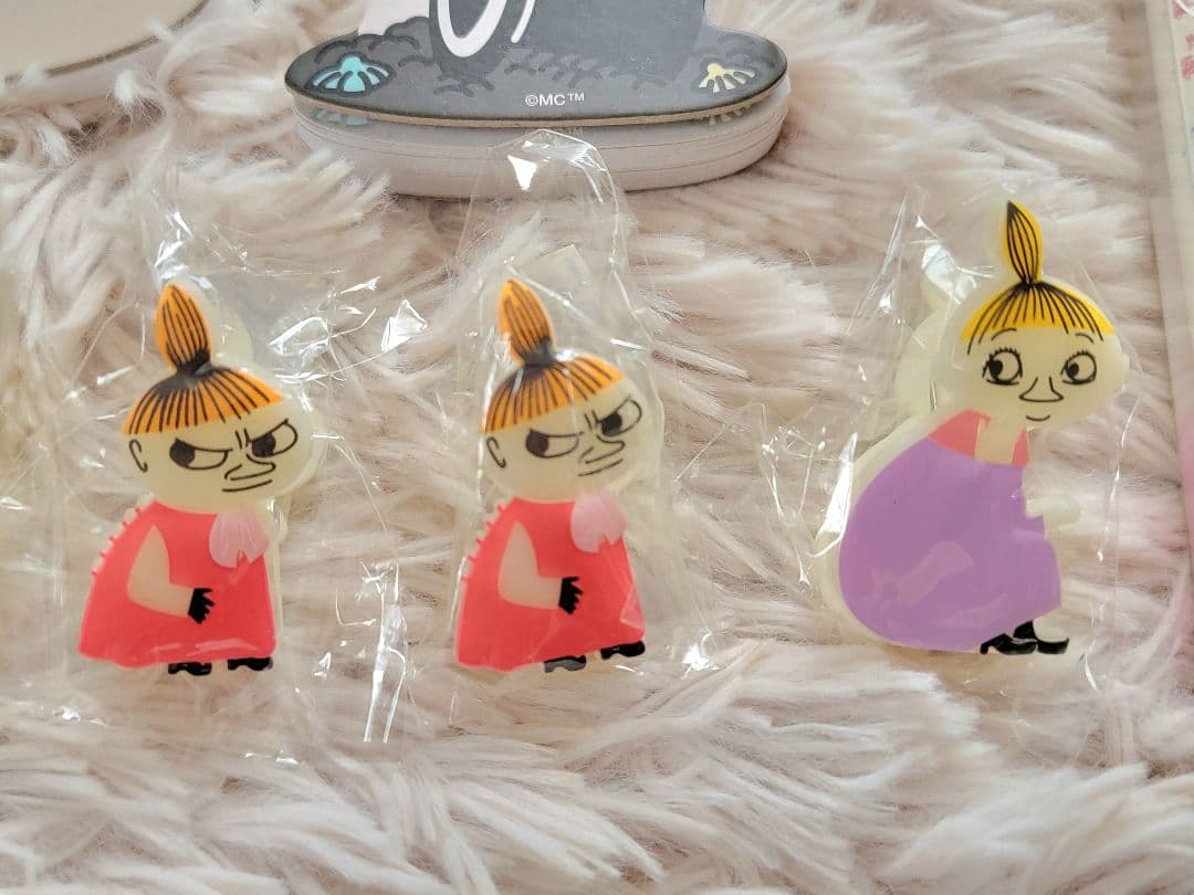 廃盤入手困難超希少・激レアムーミングッズ　ダイカットクリップ・ペン、文房具等