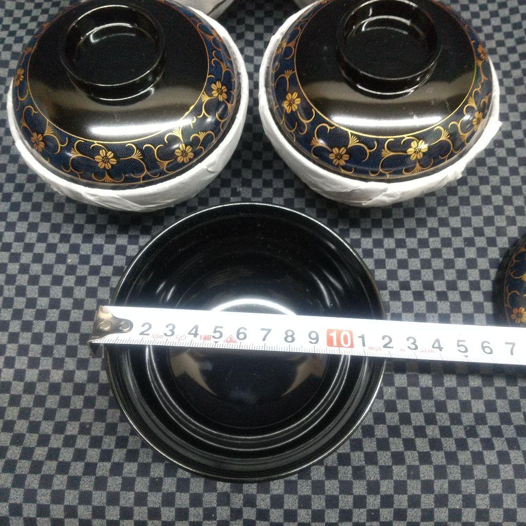 蓋付きお椀 唐草 吸物椀 5客[希少品]