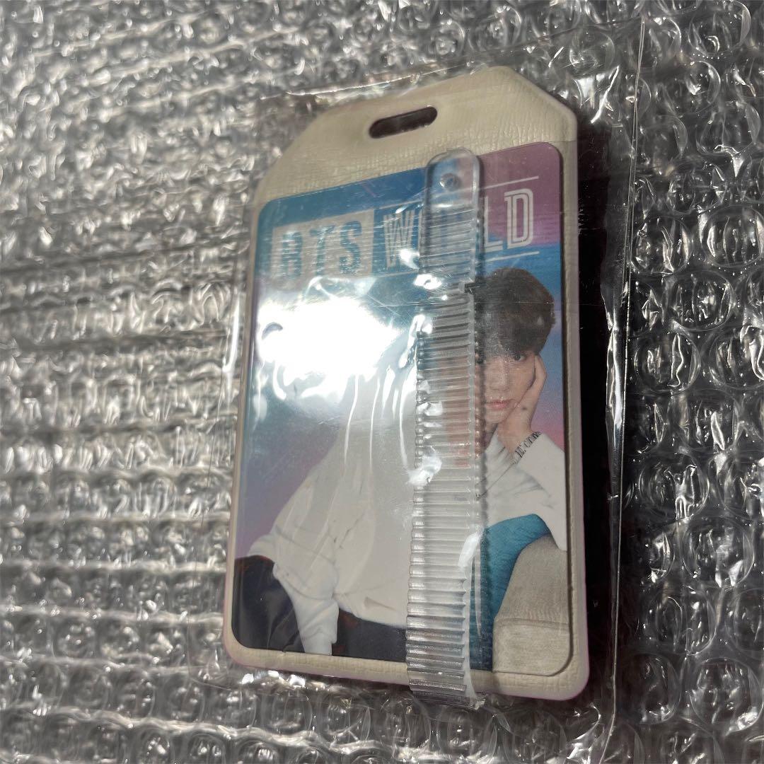 公式 bts world サントラ ラゲッジタグ トレカ