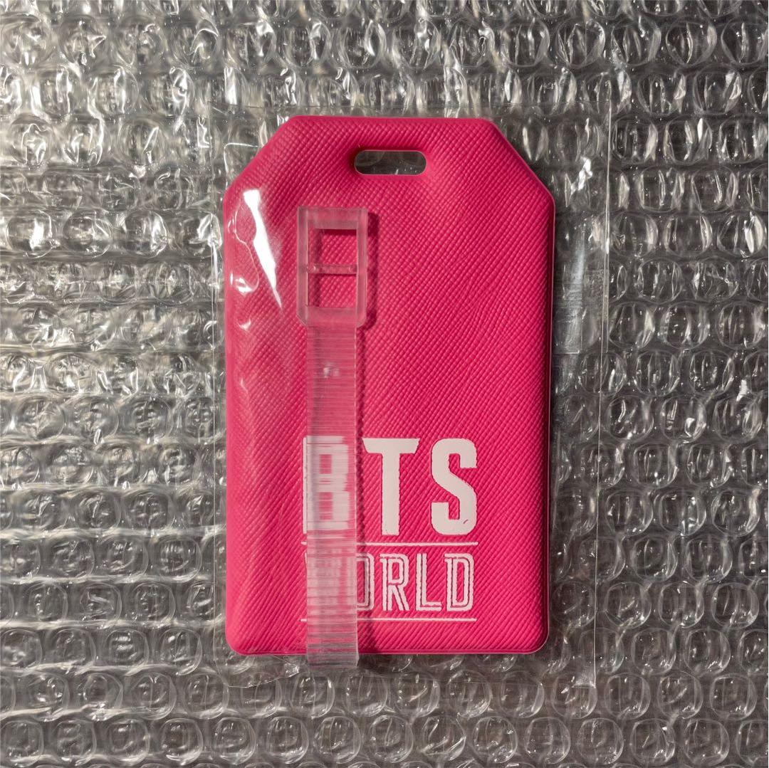 公式 bts world サントラ ラゲッジタグ トレカ