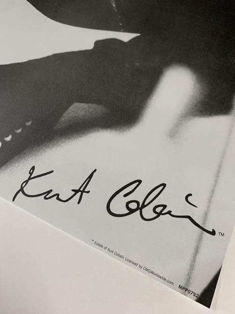 特別額装品/カート・コバーン/ Cobain ニルヴァーナ
