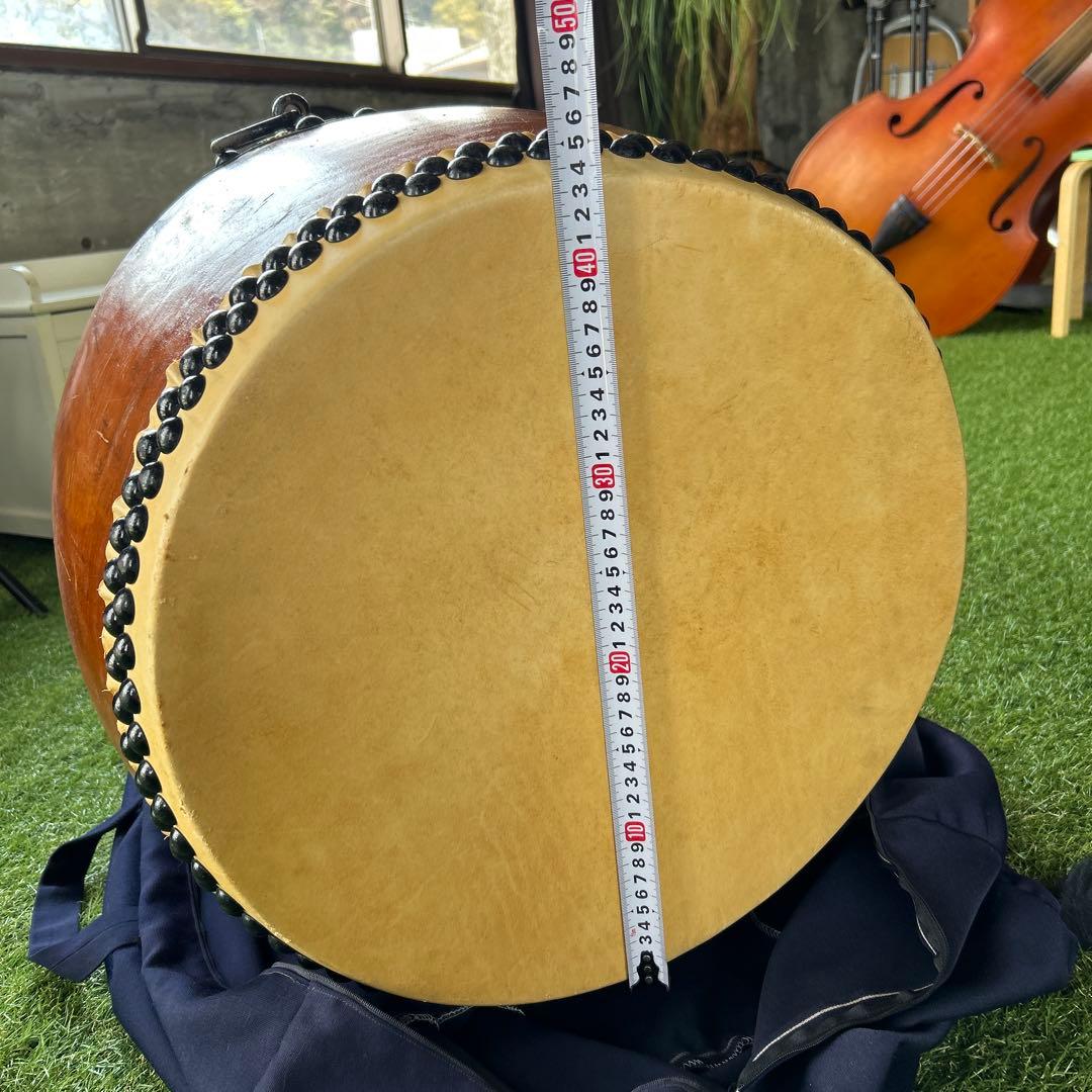 大太鼓　和太鼓　ケース付き　バチ付き