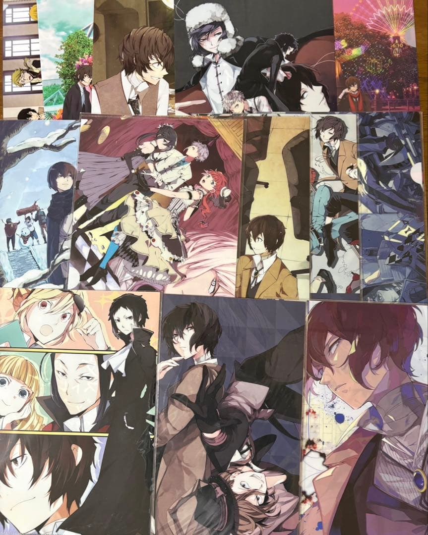 文豪ストレイドッグス 文スト クリアファイル 13枚 まとめ売り 太宰多め